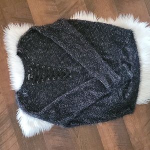 Express Navy Sweater